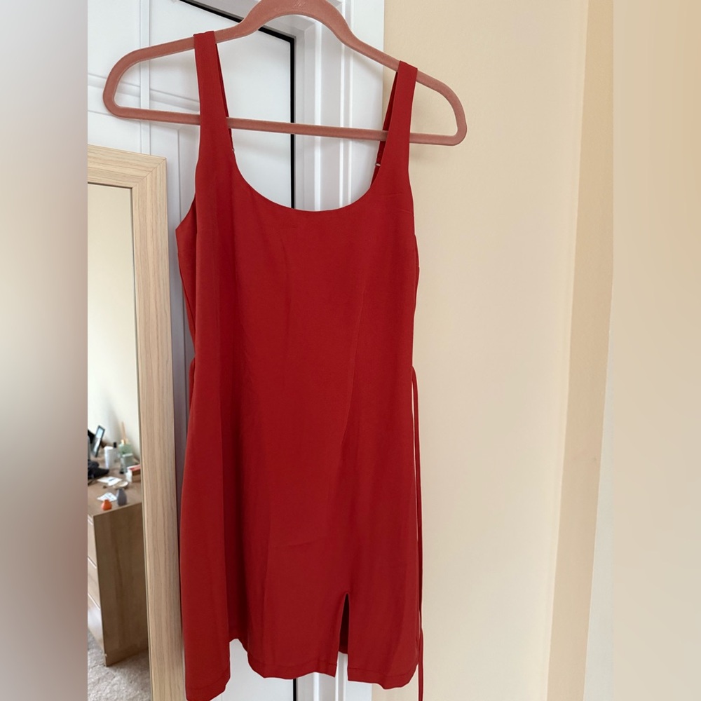 Abercrombie & Fitch Red Mini Dress